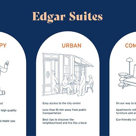 Edgar Suites Chatillon Eksteriør bilde